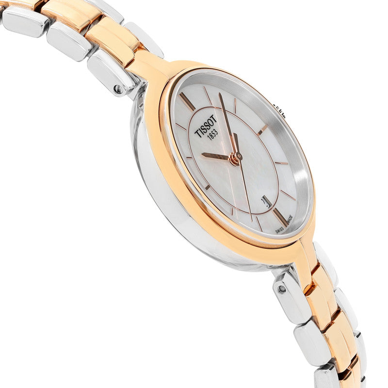 Tissot T Lady Flamingo Lady Quartz Watch For Women - T094.210.22.111.00 Watches Tissot   