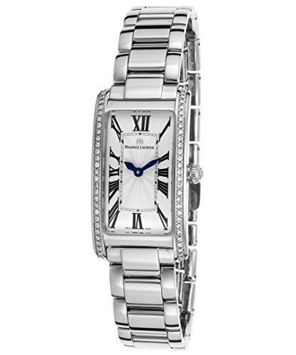 Maurice Lacroix Fiaba Diamonds White Dial Silver Steel Strap Watch for Women - FA2164-SD532-118 Watches Maurice Lacroix   