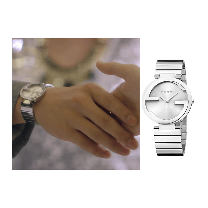 Gucci G Interlocking Silver Dial Silver Steel Strap Watch For Women - YA133308 Watches Gucci   