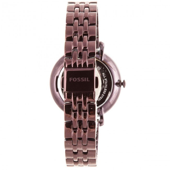 Fossil Jacqueline Brown Dial Brown Steel Strap Watch for Women - ES4100 Watches Fossil   