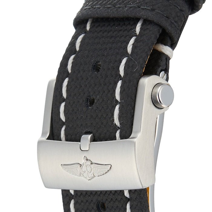 Breitling Avenger Chronograph 45mm Black Dial Black Leather Strap Watch for Men - A13317101B1X1 Watches Breitling   
