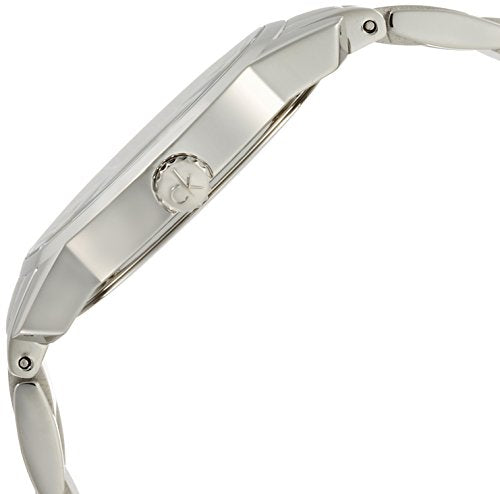 Calvin Klein City Silver Dial Silver Steel Strap Watch for Women - K2G23148 Watches Calvin Klein   