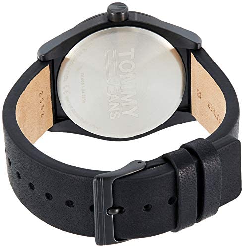 Fossil Cecile Multifunction Black Dial Black Leather Strap Watch for Men - AM4523 Watches Fossil   