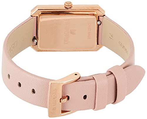 Swarovski Uptown Pink Dial Pink Leather Strap Watch for Women - 5547719 Watches Swarovski   
