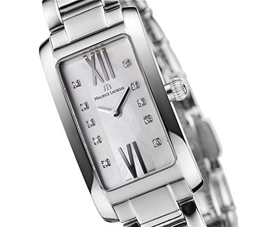Maurice Lacroix Fiaba Mother of Pearl Dial Silver Steel Strap Watch for Women - FA2164-SS002-170 Watches Maurice Lacroix   