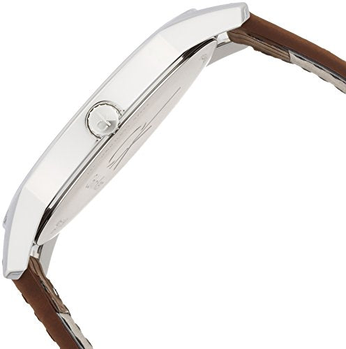 Calvin Klein City Brown Dial Brown Leather Strap Watch for Men - K2G211GK Watches Calvin Klein   