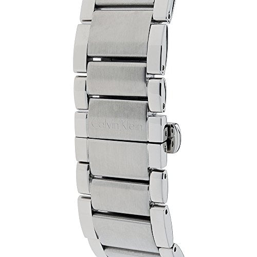 Calvin Klein City Blue Dial Silver Steel Strap Watch for Men - K2G2G14Q Watches Calvin Klein   