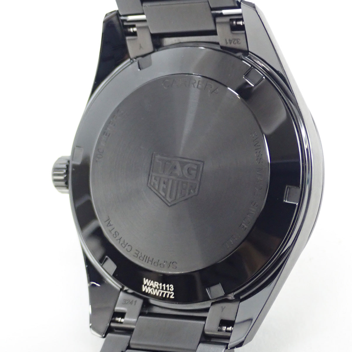 Tag Heuer Carrera Special Edition 39mm Black Dial Black Steel Strap Watch for Women - WAR1113.BA0602 Watches Tag Heuer   