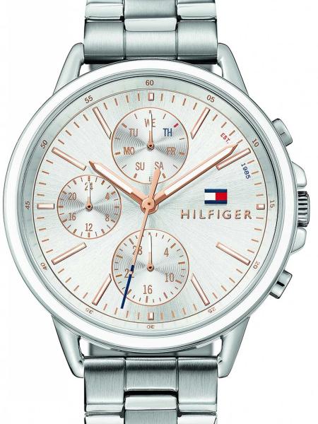 Tommy Hilfiger Carly White Dial Silver Stainless Steel Strap Watch for Women - 1781787 Watches Tommy Hilfiger   