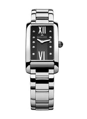 Maurice Lacroix Fiaba Black Dial Silver Steel Strap Watch for Women - FA2164-SS002-350 Watches Maurice Lacroix   