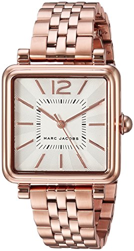 Marc Jacobs Vic White Dial Rose Gold Stainless Steel Strap Watch for Women - MJ3514 Watches Marc Jacobs   