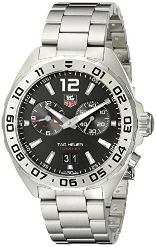 Tag Heuer Formula 1 Quartz Black Dial Silver Steel Strap Watch for Men - WAZ111A.BA0875 Watches Tag Heuer   