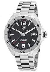 Tag Heuer Formula 1 Automatic 41mm Black Dial Silver Steel Strap Watch for Men - WAZ2113.BA0875 Watches Tag Heuer   