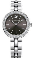 Swarovski Daytime Rhinestone Grey Dial Silver Steel Strap Watch for Women - 5213681 Watches Swarovski   