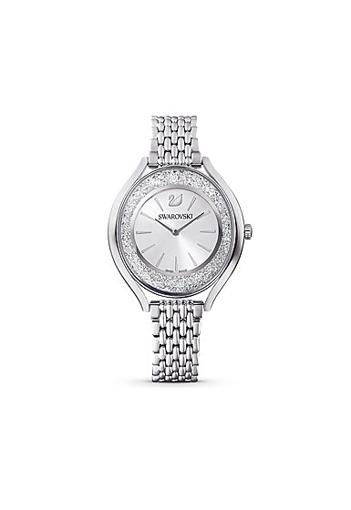 Swarovski Crystalline Aura Silver Dial Silver Steel Strap Watch for Women - 5519462 Watches Swarovski   