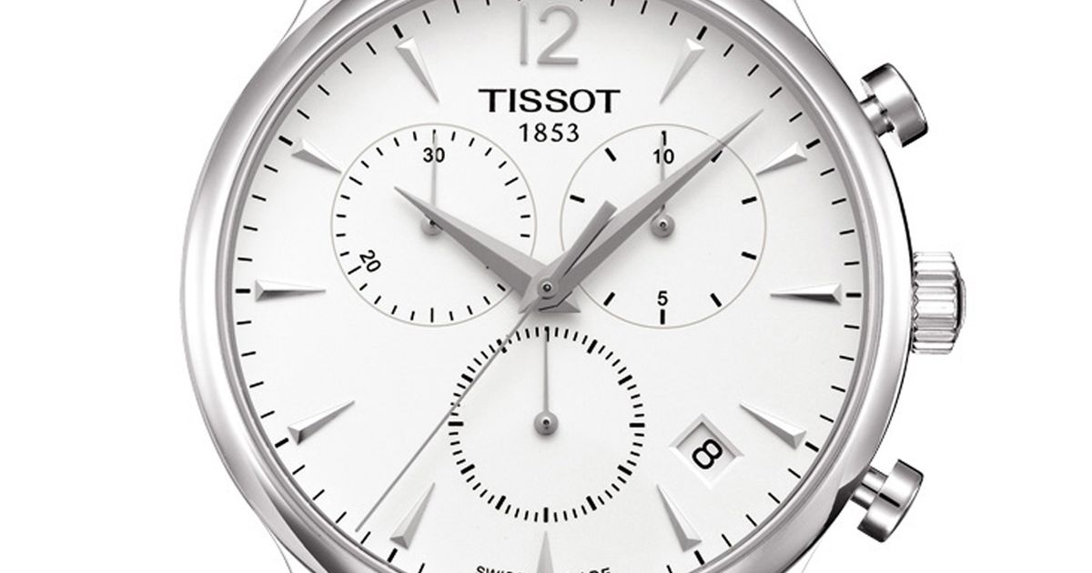 Tissot T Classic Tradition Chronograph Watch For Men - T063.617.11.037.00 Watches Tissot   