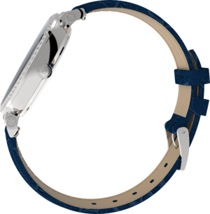 Swarovski Passage Moon Phase Blue Dial Blue Leather Strap Watch for Women - 5613320 Watches Swarovski   
