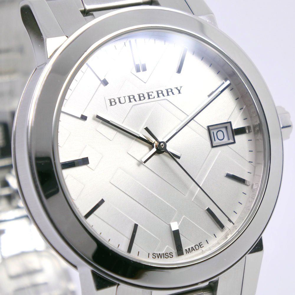 Burberry The City Silver Dial Silver Stainless Steel Strap Watch for Women - BU9000 Watches Burberry   