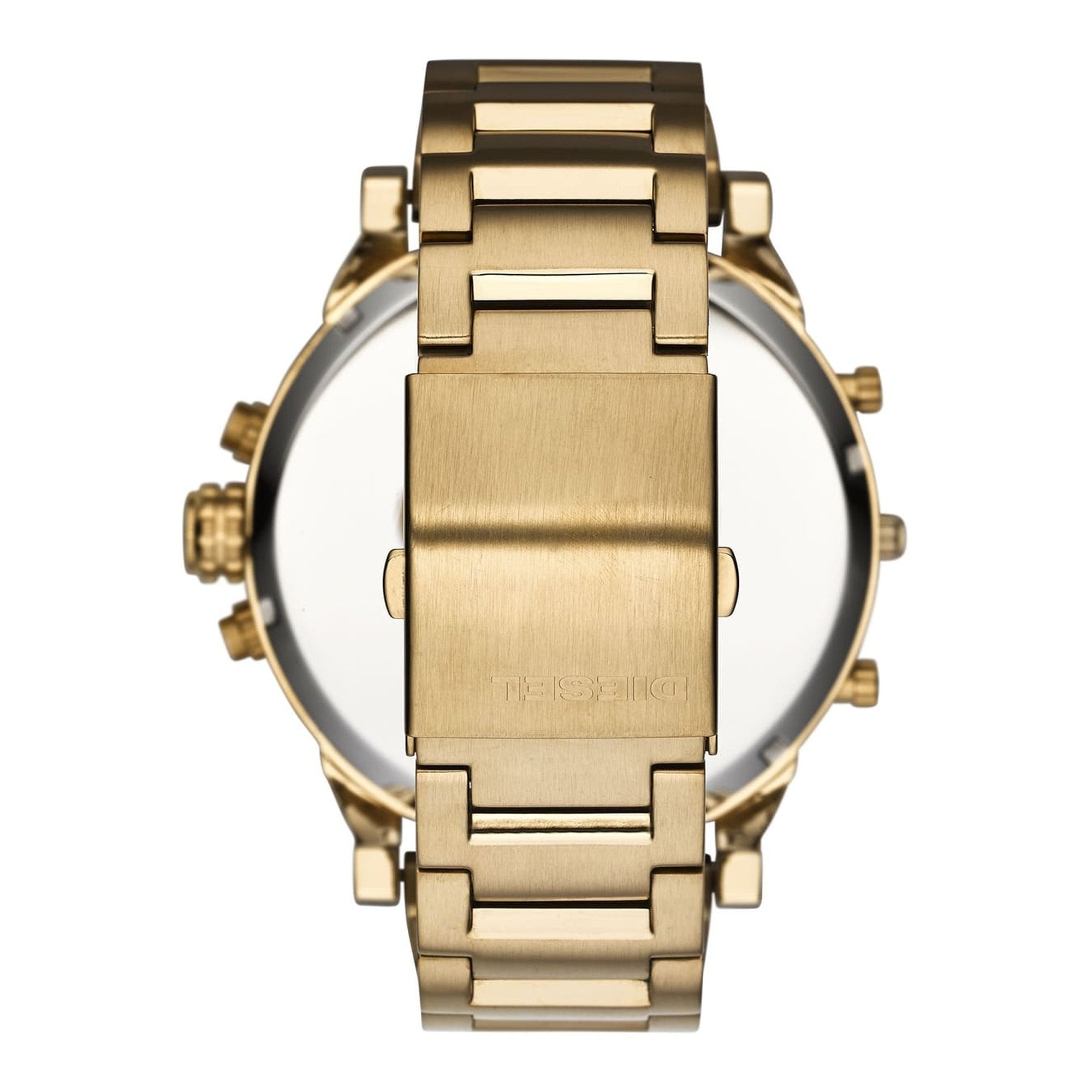 Diesel Mr Daddy 2.0 Gold Dial Gold Stainless Steel Watch For Men - DZ7399 Watches Diesel   