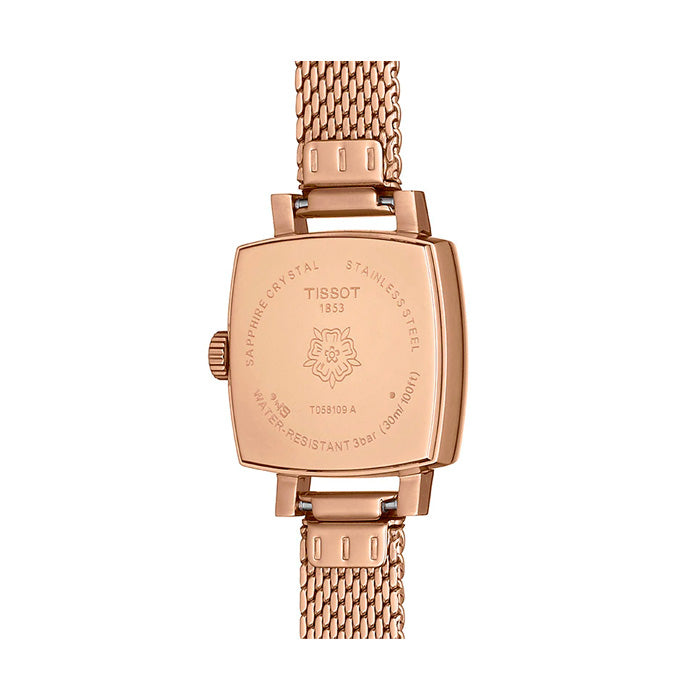 Tissot Lovely Square Lady Quartz Watch For Women - T058.109.33.456.00 Watches Tissot   