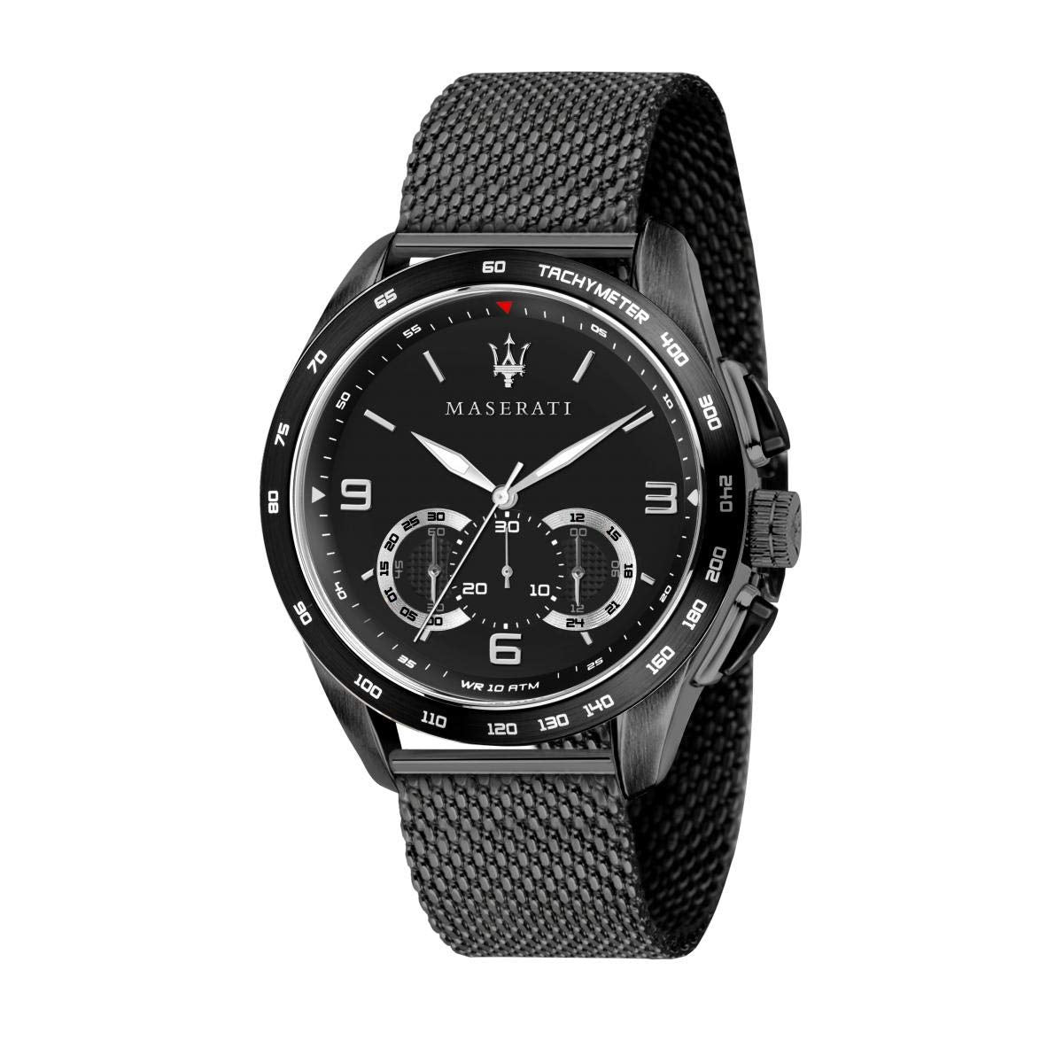 Maserati Traguardo Chronograph Quartz Black Dial Watch For Men - R8873612031 Watches Maserati   