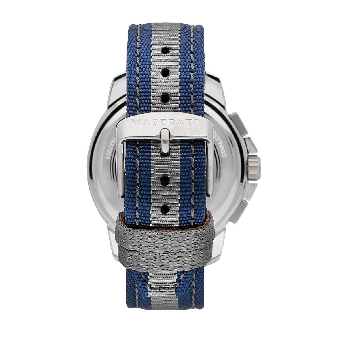 Maserati Royale 44mm Stainless Steel Fiber Strap Watch For Men - R8871637001 Watches Maserati   