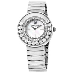 Swarovski Lovely Crystal Mother of Pearl Dial Silver Steel Strap Watch for Women - 1160307 Watches Swarovski   