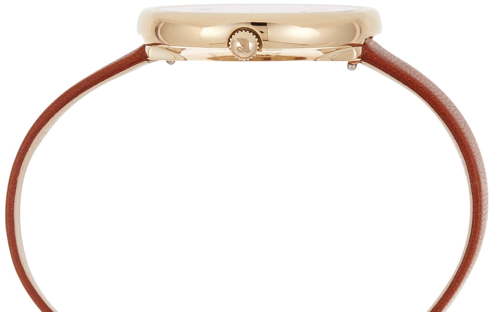 Swarovski Crystalline Pure White Dial Brown Leather Strap Watch for Women - 5275040 Watches Swarovski   