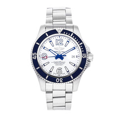 Breitling Superocean 42mm White Dial Silver Steel Strap Watch for Men - A17366D81A1A1 Watches Breitling   