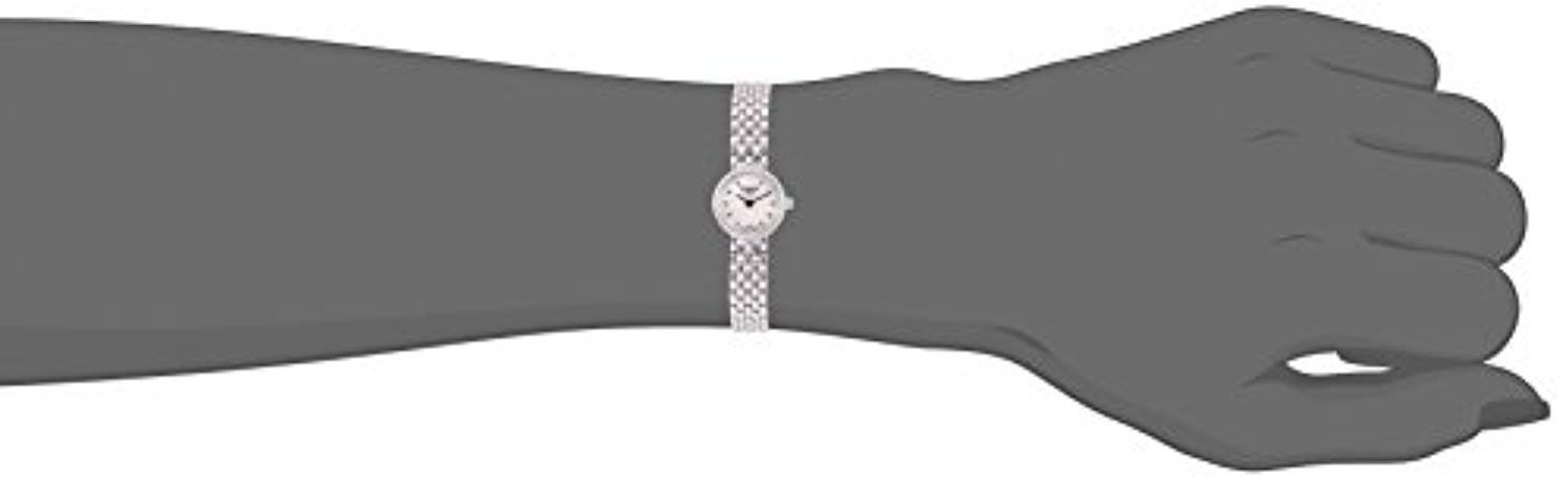 Tissot Lovely Mother of Pearl Dial 24mm Silver Stainless Steel Watch For Women - T058.009.61.116.00 Watches Tissot   