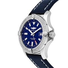 Breitling Avenger Automatic 43mm Blue Dial Blue Nylon Strap Watch for Men - A17318101C1X2 Watches Breitling   