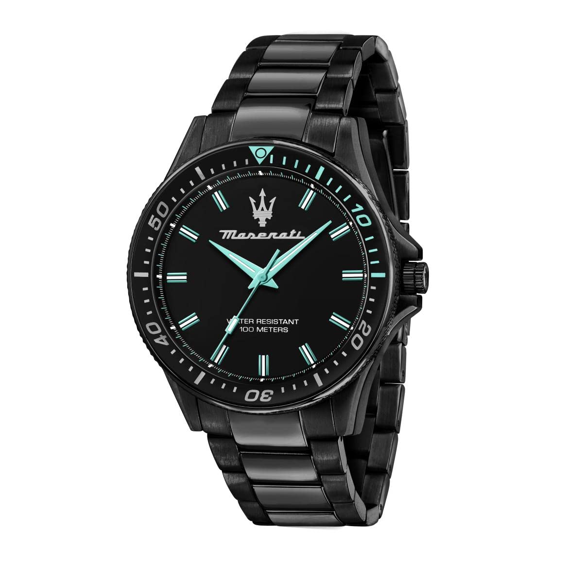 Maserati SFIDA Aqua Edition Analog Black Dial Watch For Men - R8853144001 Watches Maserati   