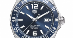 Tag Heuer Formula 1 Bucherer Blue Edition Blue Dial Silver Steel Strap Watch for Men - WAZ2015.BA0842 Watches Tag Heuer   