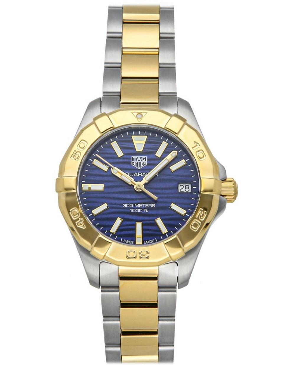 Tag Heuer Aquaracer 32mm Blue Dial Two Tone Steel Strap Watch for Women - WBD1325.BB0320 Watches Tag Heuer   