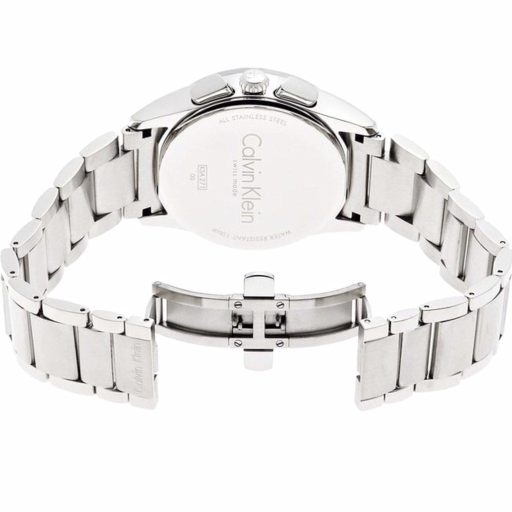 Calvin Klein City Silver Dial Silver Steel Strap Watch for Women - K2G23148 Watches Calvin Klein   