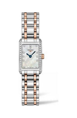 Longines Dolcevita Mother of Pearl Diamond Dial Watch for Women - L5.258.5.89.7 Watches Longines   