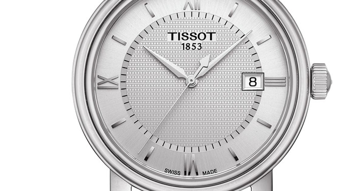 Tissot T Classic Bridgeport Brown Leather Strap Watch For Men - T097.410.16.038.00 Watches Tissot   