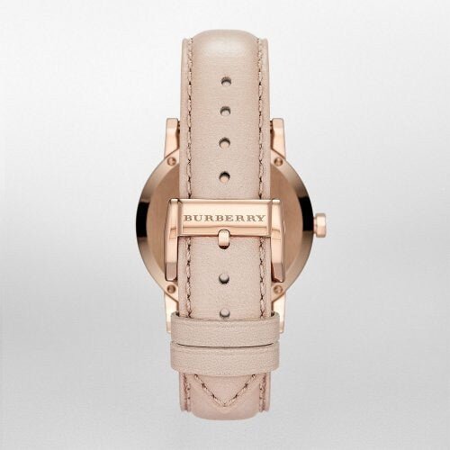 Burberry The City Beige Tan Dial Tan Leather Strap Watch for Women - BU9014 Watches Burberry   