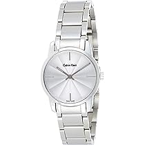 Calvin Klein City White Dial Silver Steel Strap Watch for Women - K2G23146 Watches Calvin Klein   