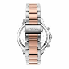 Fossil Perfect Boyfriend Mother of Pearl Dial Two Tone Steel Strap Watch for Women - ES4135 Watches Fossil   