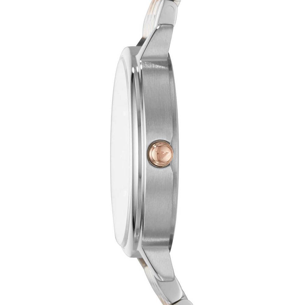 Emporio Armani Mother of Pearl Dial Two Tone Stainless Steel Watch For Women - AR11094 Watches Emporio Armani   