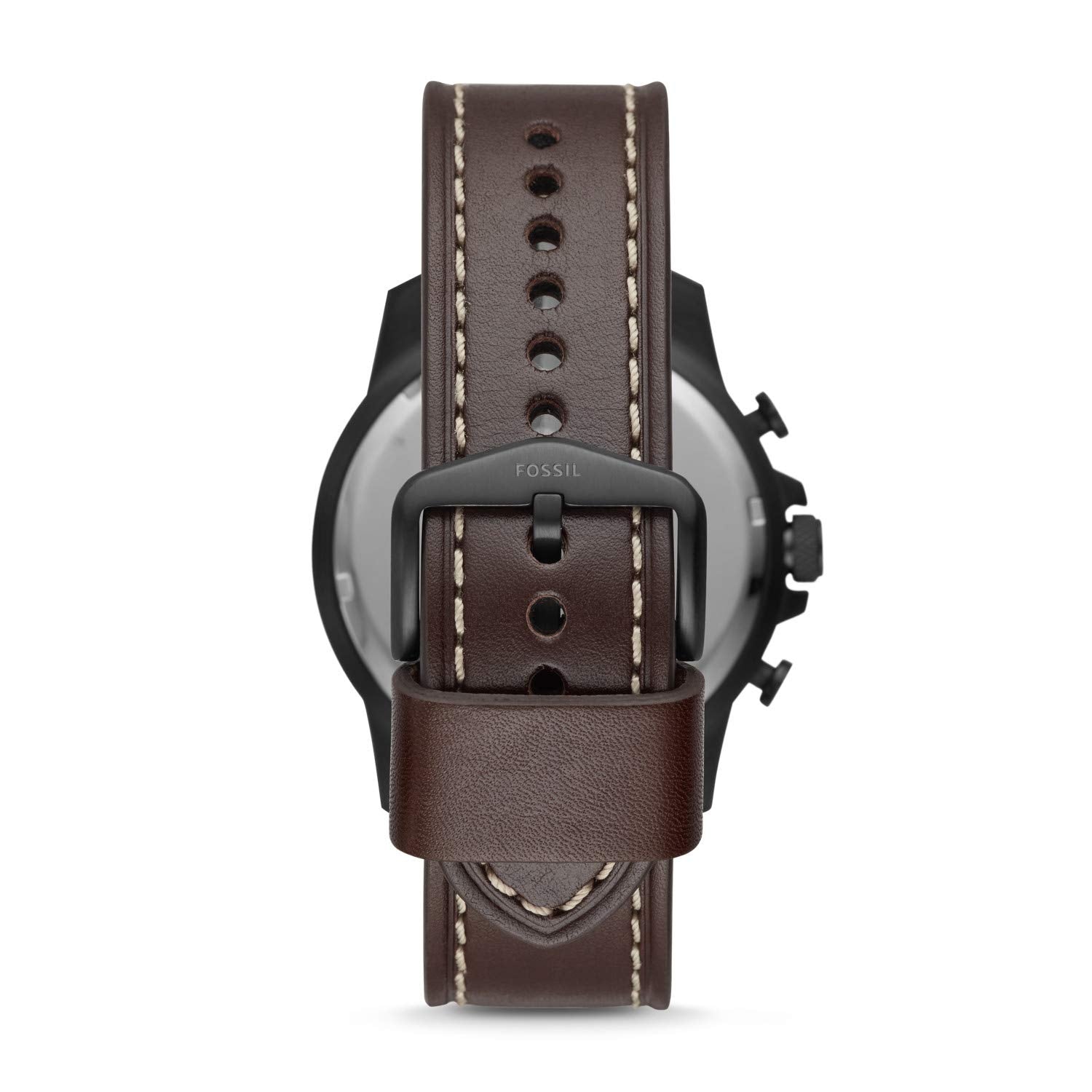 Fossil Bowman Chronograph Brown Dial Brown Leather Strap Watch for Men - FS5601 Watches Fossil   