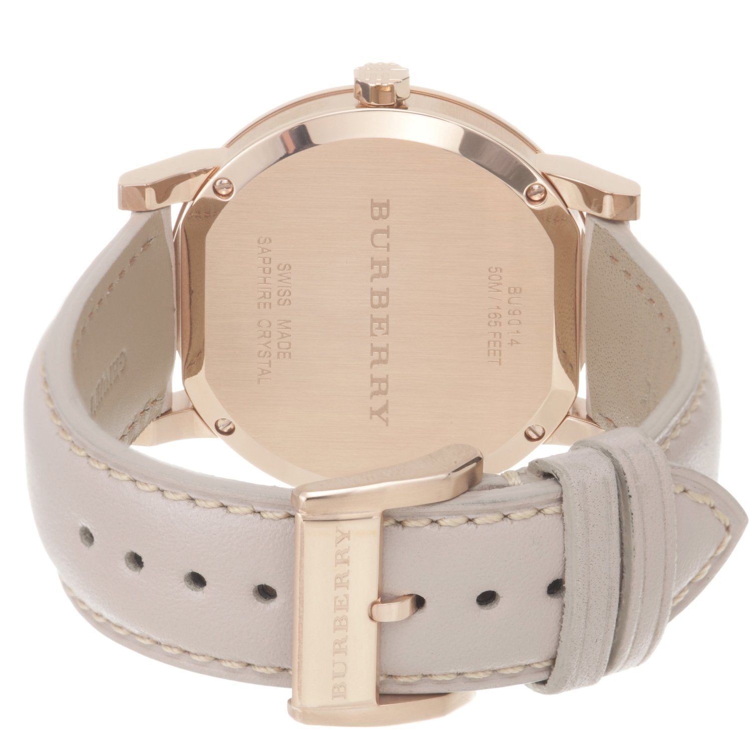 Burberry The City Beige Tan Dial Tan Leather Strap Watch for Women - BU9014 Watches Burberry   