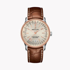 Breitling Navitimer Automatic 38mm Leather Strap Mens Watch - A17325211G1P1 Watches Breitling   