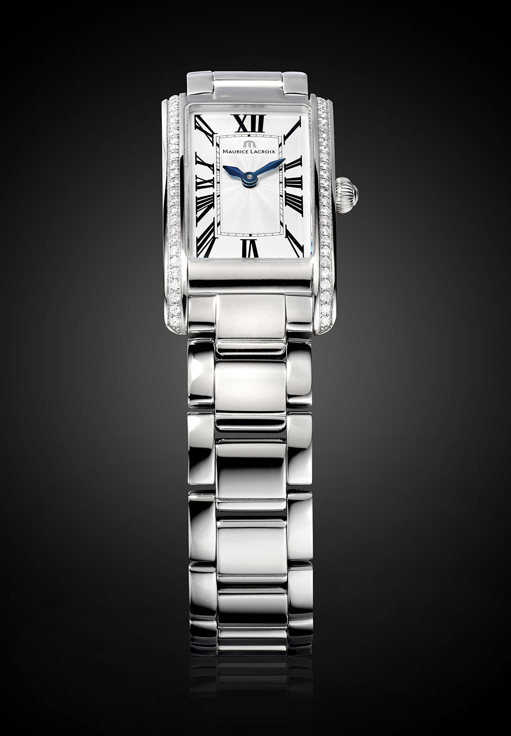 Maurice Lacroix Fiaba Diamonds White Dial Silver Steel Strap Watch for Women - FA2164-SD532-118 Watches Maurice Lacroix   