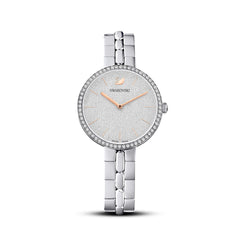 Swarovski Cosmopolitan Diamond Powder Silver Dial Silver Steel Strap Watch for Women - 5517807 Watches Swarovski   