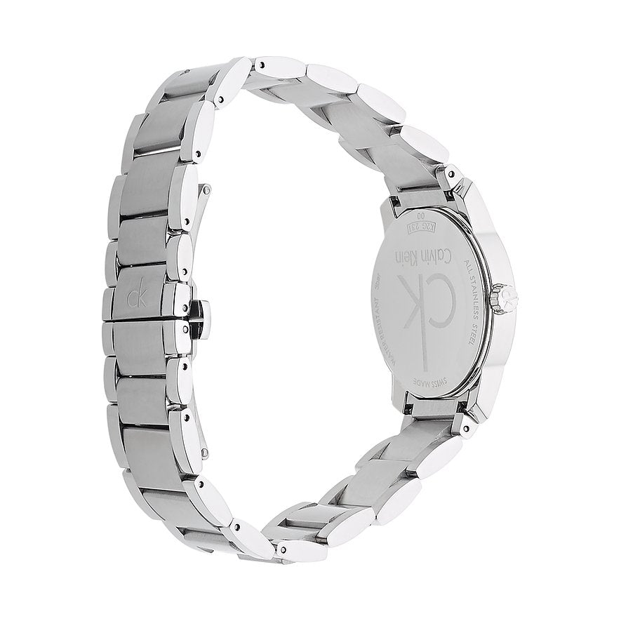 Calvin Klein City Silver Dial Silver Steel Strap Watch for Women - K2G23126 Watches Calvin Klein   