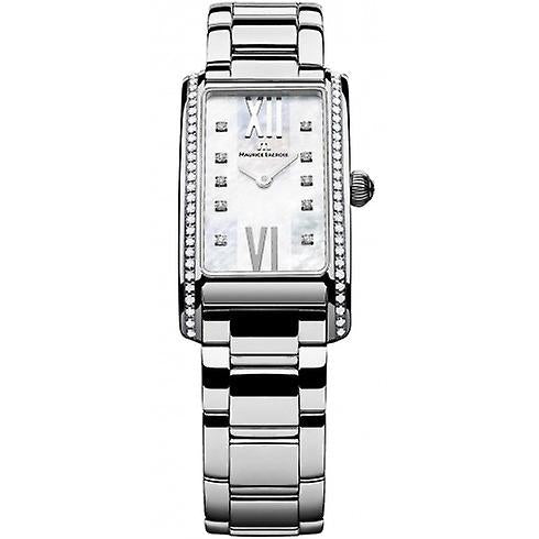 Maurice Lacroix Fiaba Diamonds White Dial Silver Steel Strap Watch for for Women - FA2164-SD532-170 Watches Maurice Lacroix   
