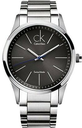 Calvin Klein Bold Grey Dial Silver Steel Strap Watch for Men - K2241107 Watches Calvin Klein   