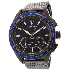 Maserati Traguardo 45mm Chronograph Blue Dial Watch For Men - R8873612009 Watches Maserati   